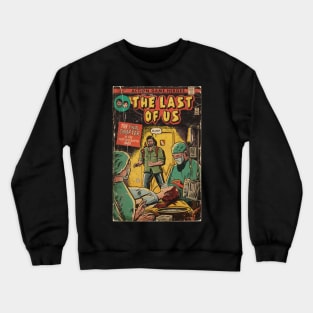 The Last of Us - Ending comic cover fan art Crewneck Sweatshirt